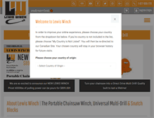 Tablet Screenshot of lewismultidrill.com